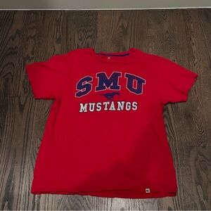 Red SMU Mustangs T-Shirt